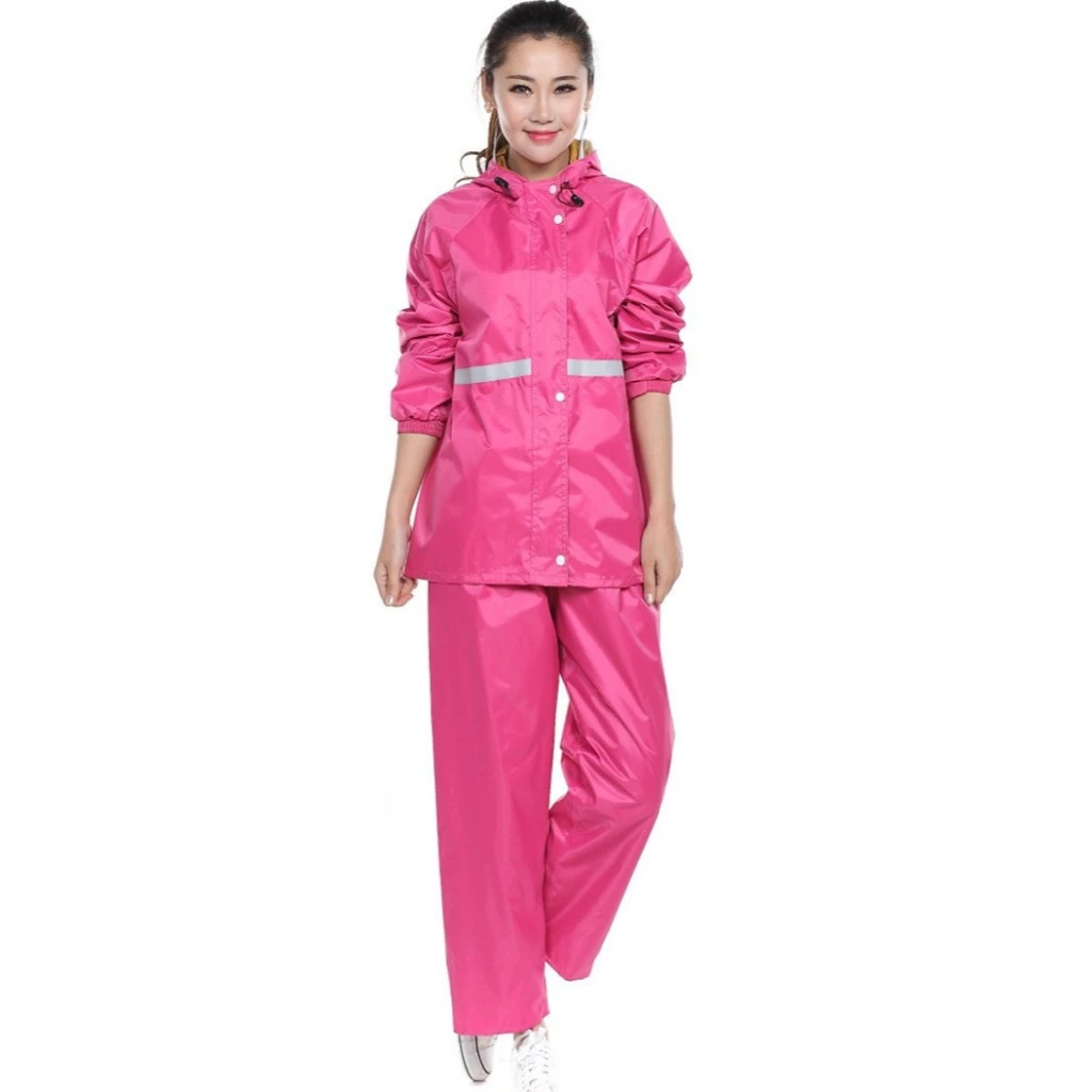 New Alitech ชุดกันฝน เสื้อกันฝน มีแถบสะท้อนแสง Waterproof Rain Suit thumbnail 4