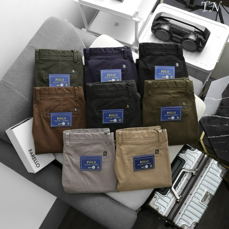 P O L O กางเกงขายาวผ้าชิโน่ - รูปที่ 2