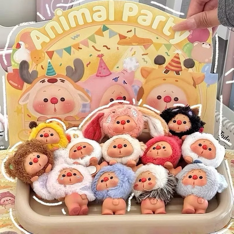 [พร้อมส่ง] OYO Animal Party ที่เกาะโทรศัพท์ (เลือกตัวได้)