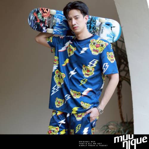 MUUNIQUE JP.SET รุ่น TIGER THUNDER Navy Blue
