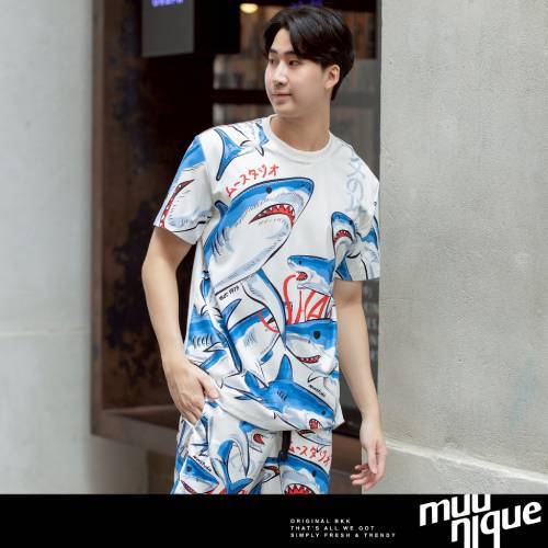 MUUNIQUE JP.Set ชุดเซท รุ่น SHARK GANG