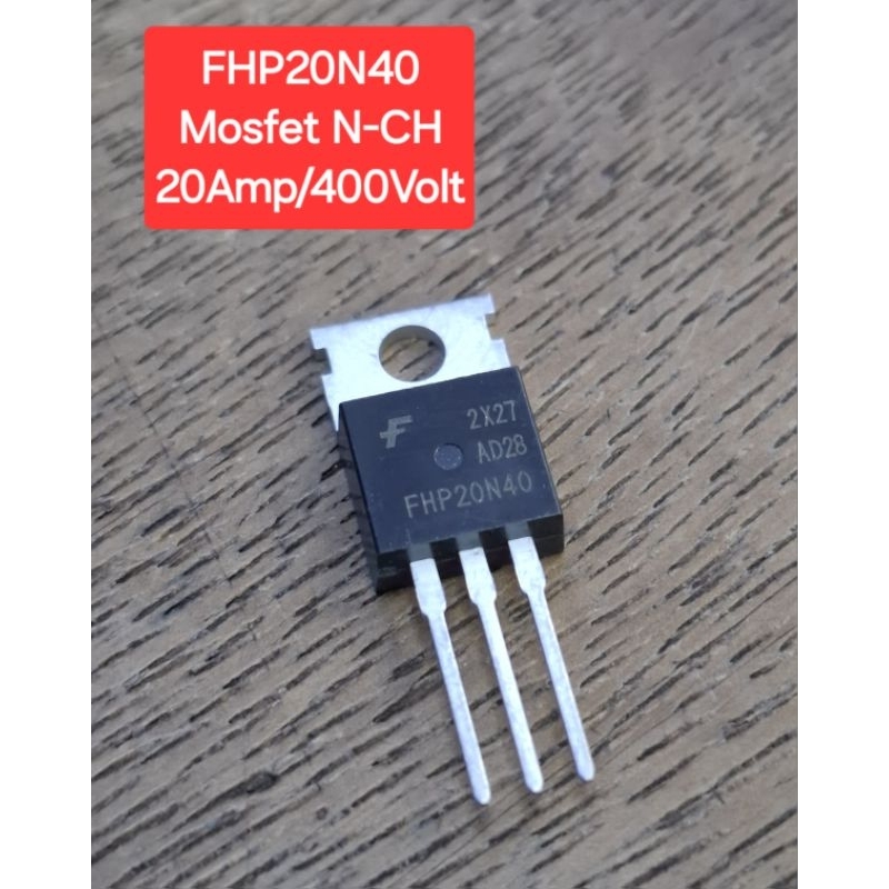FHP20N40 Mosfet N-CH 20Amp/400Volt