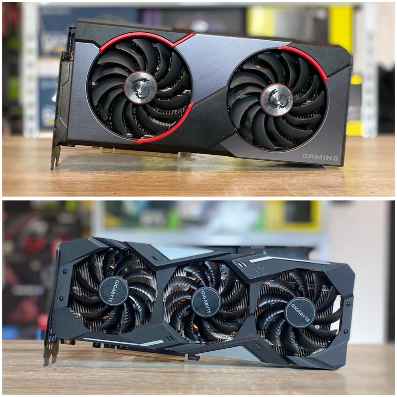 การ์ดจอ VGA RX 5700 XT GAMING  8G มือสอง สภาพสวย ใช้งานปกติ