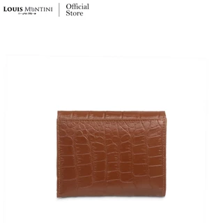 Louis Montini (Cherreen) กระเป๋าผู้หญิงใบสั้น Women wallet กระเป๋าสตางค์ผู้หญิงหนังแท้ WL56