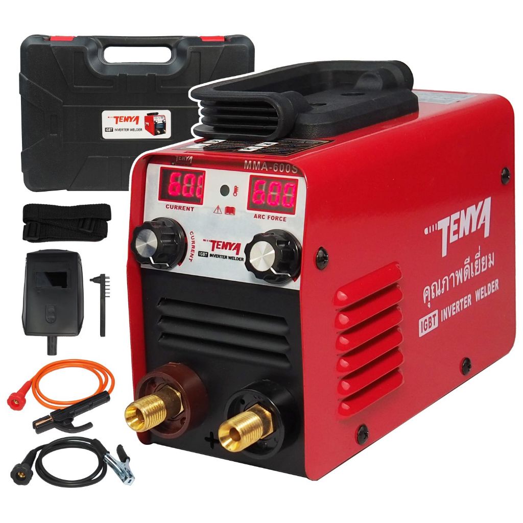 TENYA ตู้เชื่อม เครื่องเชื่อม Inverter ตู้เชื่อมไฟฟ้า IGBT MMA-600S รุ่นใหม่ Upgrade Edition