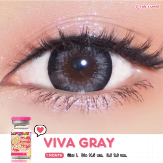 Kitty Kawaii Contact Lens : Viva - คอนแทคเลนส์รายเดือน (VIAL)