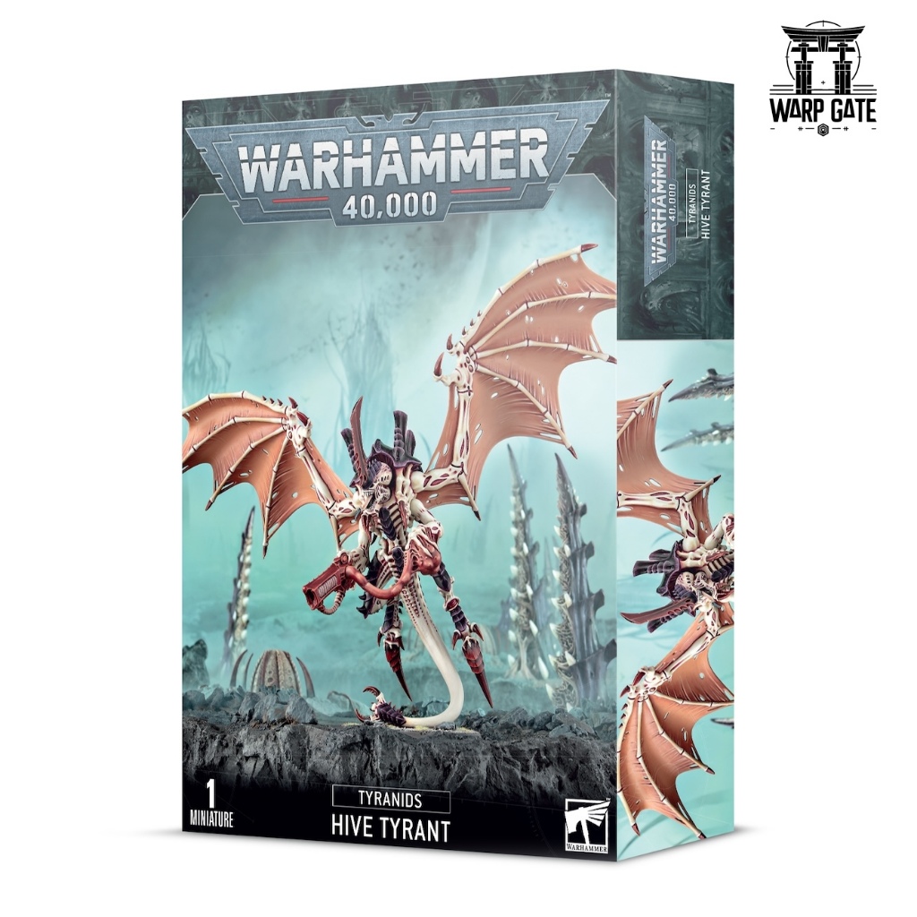 WARHAMMER 40K: TYRANIDS: HIVE TYRANT ต่อได้ 3 แบบ HIVE TYRANT/ WINGED HIVE TYRANT/ THE SWARMLORD