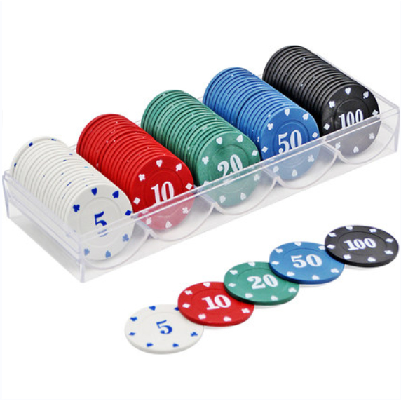 เหรียญพลาสติก 100เหรียญ ของแท้ คุณภาพสูง กันน้ำ