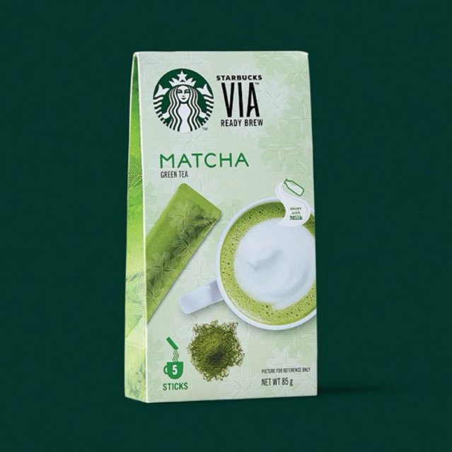 (สินค้าพร้อมส่งไม่ต้องพรี) ♥️ ชาเขียว Starbucks VIA™ Matcha Green Tea