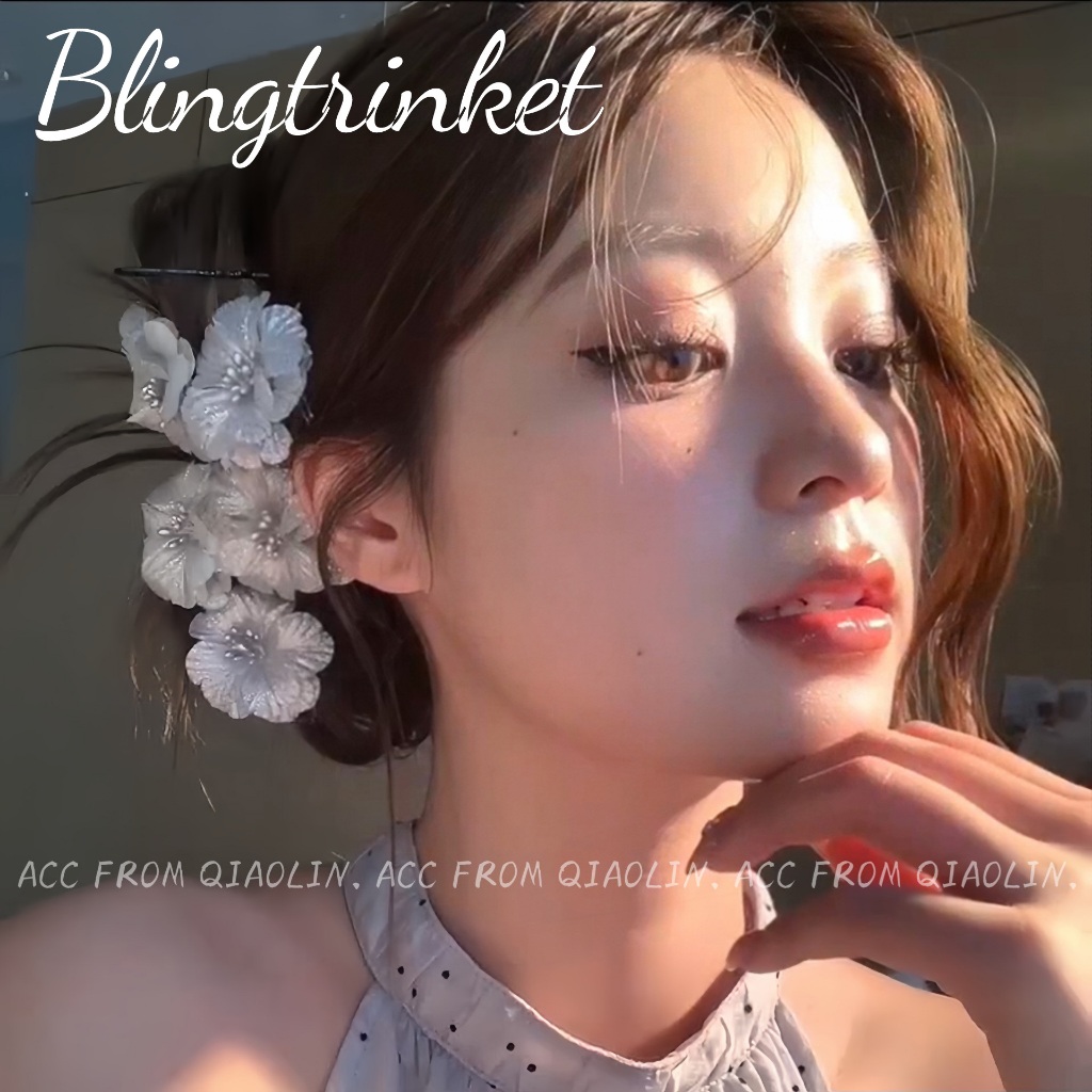 Blingtrinket 🌸Cute🌸อ่อนโยนและหวานชื่น สไตล์เกาหลีปกิ๊บหนีบผม พร้อมส่งในไทย เครื่องประดับผมไฮเอนด์รับซัมเมอร์