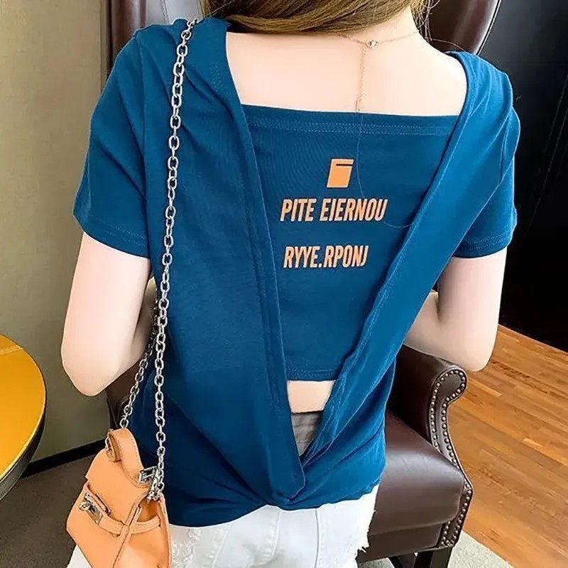 SIAM CURATEDเสื้อยืดคอกลมสีขาว ✨ สไตล์อเมริกันย้อนยุค （จัดส่งภายใน24ชม） - รูปที่ 3