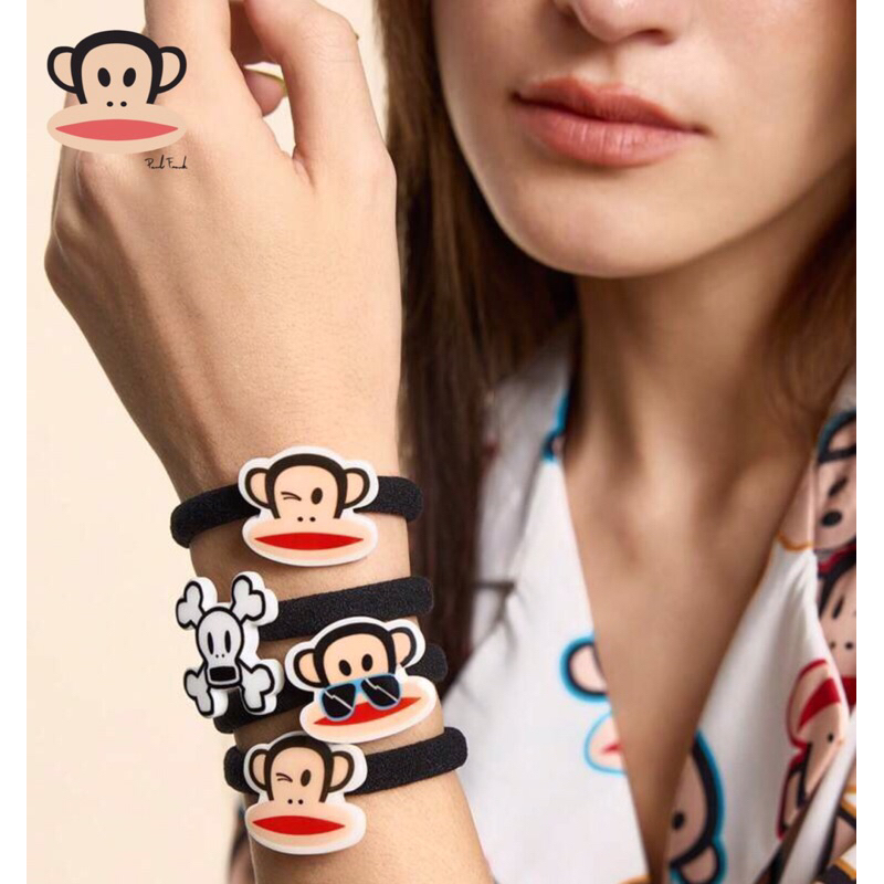 🇹🇭พร้อมส่ง🇹🇭 ยางมัดผม 8 เส้น/set Paul Frank©️100% official licensed product