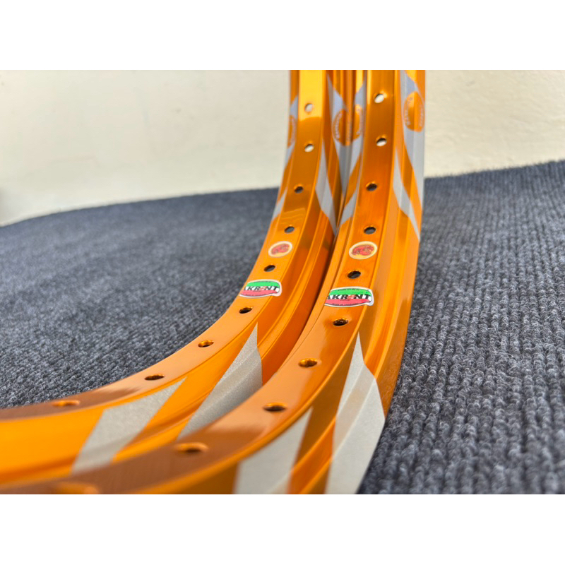 ล้อ AKRONT ทองสายฟ้า 1.4-17/17 ล้อมันกุ้ง🦞