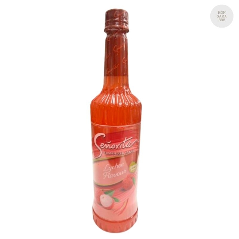 ซันโยริตต้า Senorita Lychee syrup 750 ml 526111