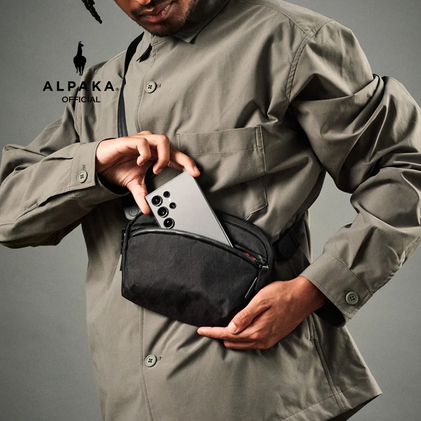 กระเป๋า Alpaka - Flight Sling 1L สี X-PAC Olive Green