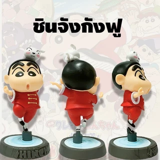 [พร้อมส่ง] โมเดลพระชินจัง ชินจังคอสเพลย์หลวงจีน ฟิกเกอร์การ์ตูน Crayon Shin-chan ของเล่นโมเดลตุ๊กตา ตั้งหน้ารถ ตกแต่งโต๊