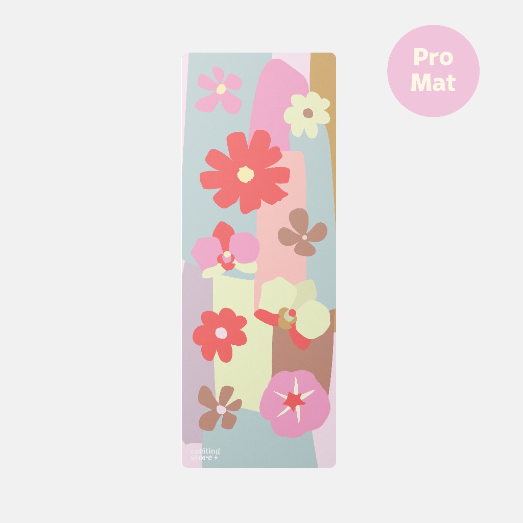 (จัดส่งภายใน 9 ธ.ค.) London Flowers Pro Mat | เสื่อโยคะ เสื่อออกกำลังกาย