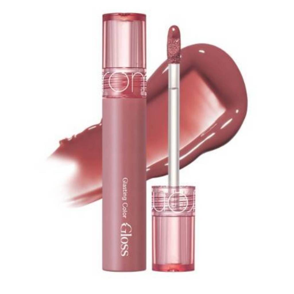 #พร้อมส่ง Exp30/10/26 #ลิปกลอส #ROM&ND Glasting Color Gloss เบอร์ 03 Rose Finch 4.0g