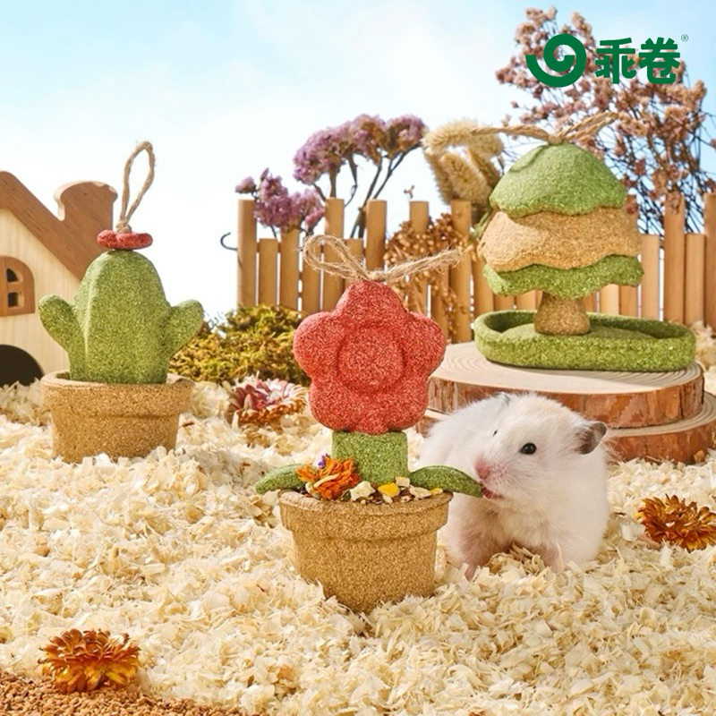 [Rodizoo] ขนมลับฟันตกแต่งกรง ขนมลับฟัน ขนมสัตว์ฟันแทะ ลับฟันแฮมสเตอร์ ลับฟันกระต่าย ของเล่นแฮมสเตอร์