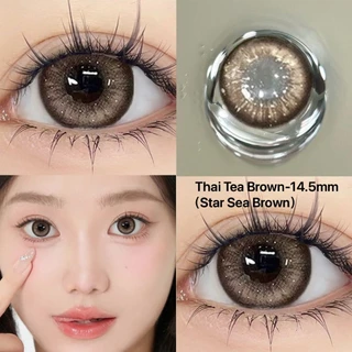 💄【ซื้อ2คู่ แถม ลิปสติก+ตลับ】Midroo เวลาโปรโมชั่นมีจำกัด มีหลายสไตล์ให้เลือก Brown/Grey/Pink14.0-14.5mm รายเดือน