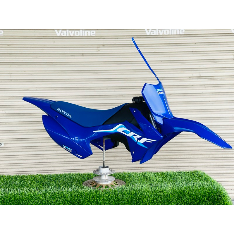 ชุดสีcrf110น้ำเงินล้วน(พร้อมสติ๊กเกอร์)