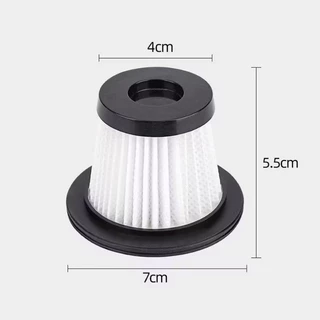 ST-6101 ไส้กรองเครื่องดูดฝุ่นไร้สาย Hepa รุ่น 6101[3ชิ้นส่ง42.-/ชิ้น]filter อะไหล่เครื่องดูดฝุ่นในรถยนต์ สำหรับ Xiaomi