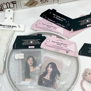 🎀🍧พร้อมส่ง!หัวการ์ดกระดาษ แพค10ชิ้น คละสองสี ดำ ชมพู ลายบ้าน…