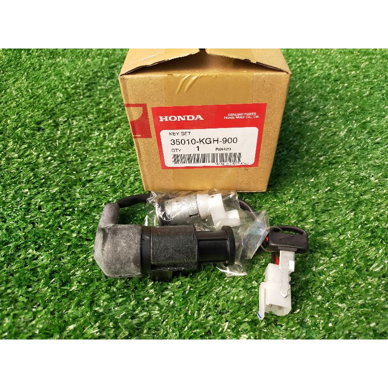 ชุดสวิทช์กุญแจ(พร้อมตัวเปิดเบ่าะ) SONIC ตัวเก่า แท้ศูนย์35010-KGH-900