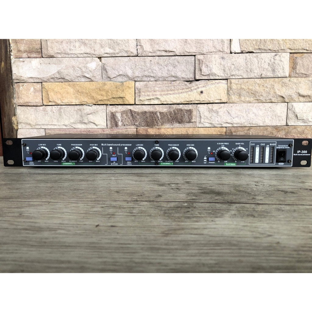 🎶🔊  IP-300 Multi Sound Processor – ปรับเสียงแน่น คม ลึก! 🔊🎶