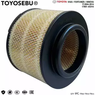 [ลดฟ้าผ่า⚡] TOYOSEBU ไส้ กรองอากาศ TOYOTA VIGO / FORTUNER / INNOVA วีโก้ ฟอร์จูนเนอร์ อินโนว่า รหัสแท้ 17801-0C010