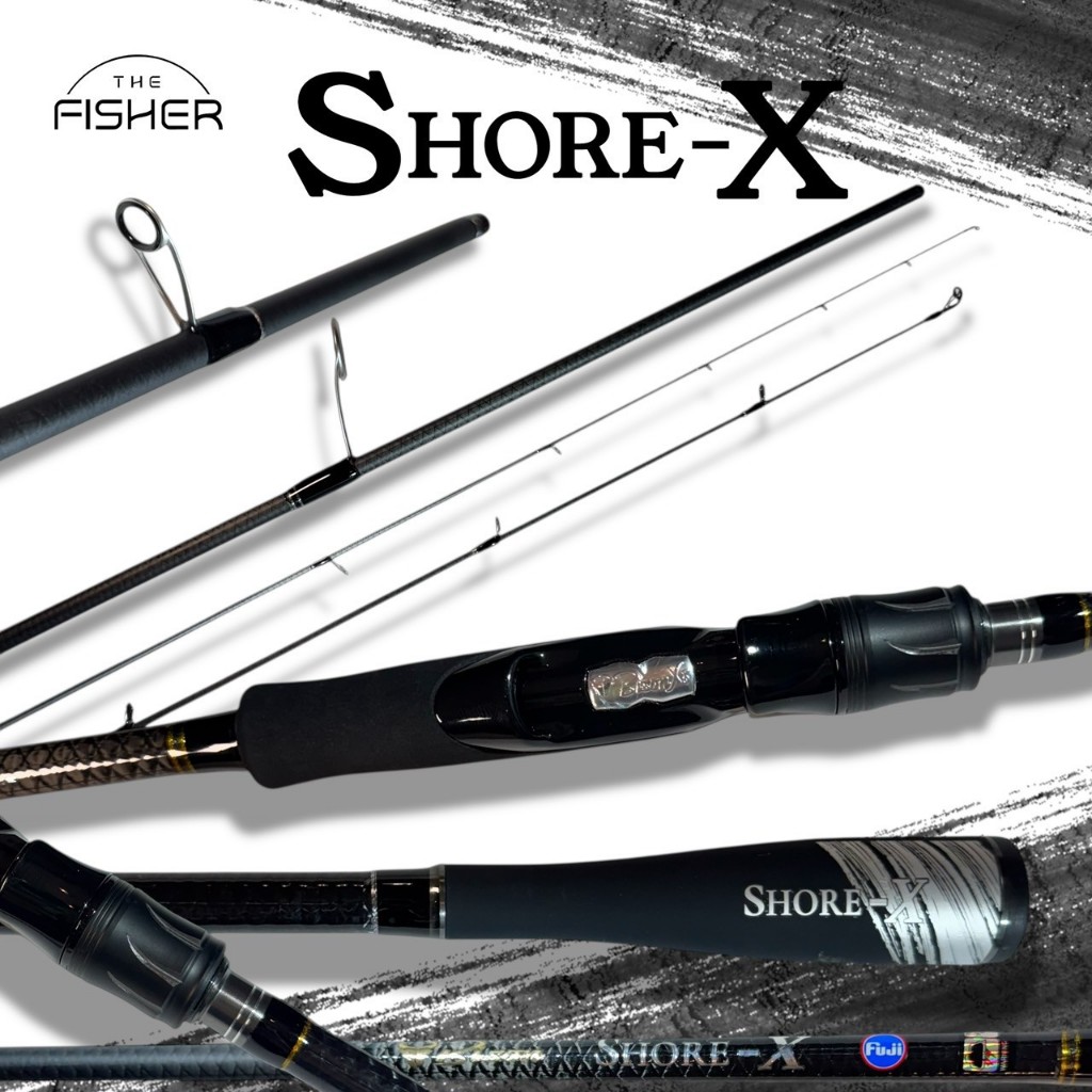 A02 BISON คันตีชายฝั่ง(ตกปลาวัง) รุ่น SHORE-X 2025 คาร์บอน 30T