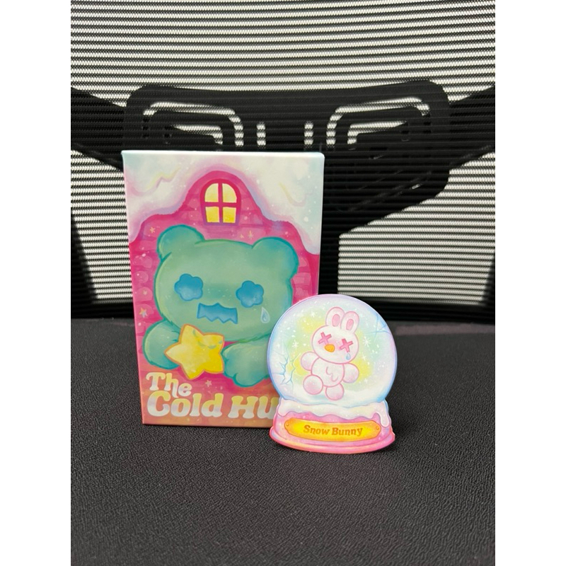 พร้อมส่ง เช็คการ์ด Shinwoo Cold hug พวงกุญแจ Shinwoo Finding Unicorn : snow bunny