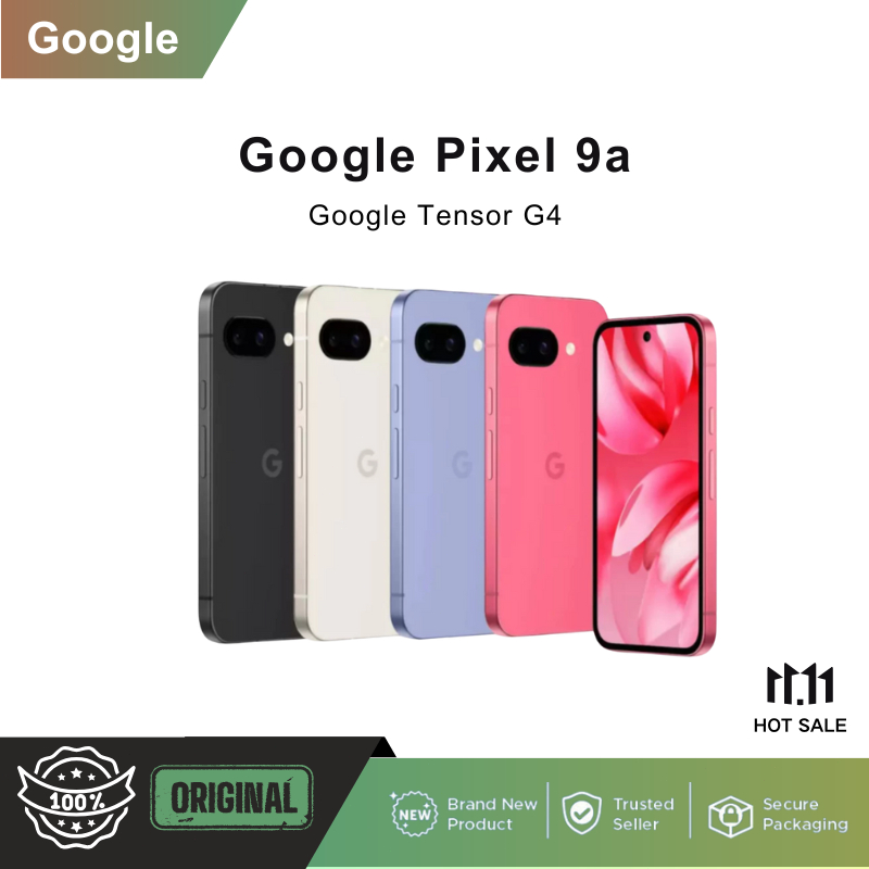 Google Pixel 9a 5G Nano-SIM + eSIM - Google Tensor G4 SmartPhone