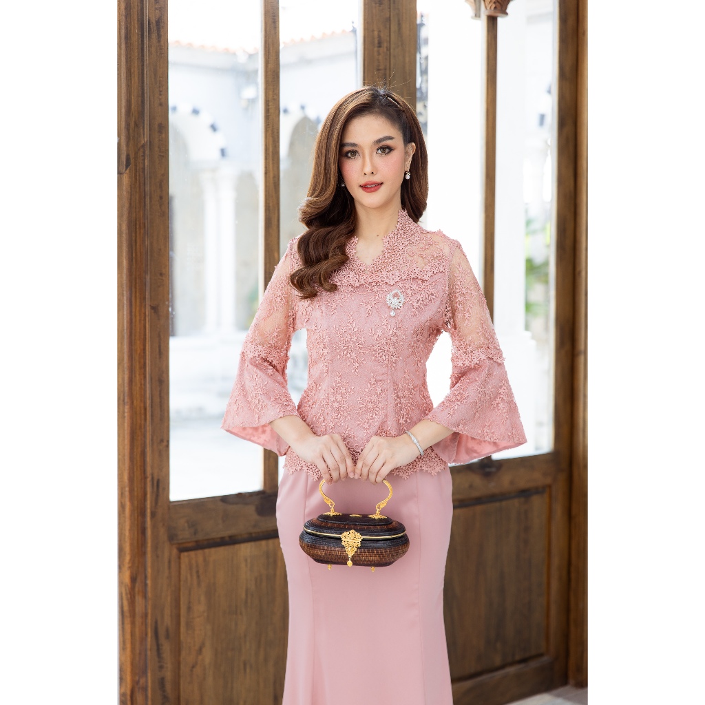 CHANIDA ชุดเซ็ตออกงาน แม่เจ้าสาวเจ้าบ่าว เจ้าภาพ สุภาพพรีเมียมใส่ได้หลายโอกาส (รหัส 8346) ได้ทั้งชุด
