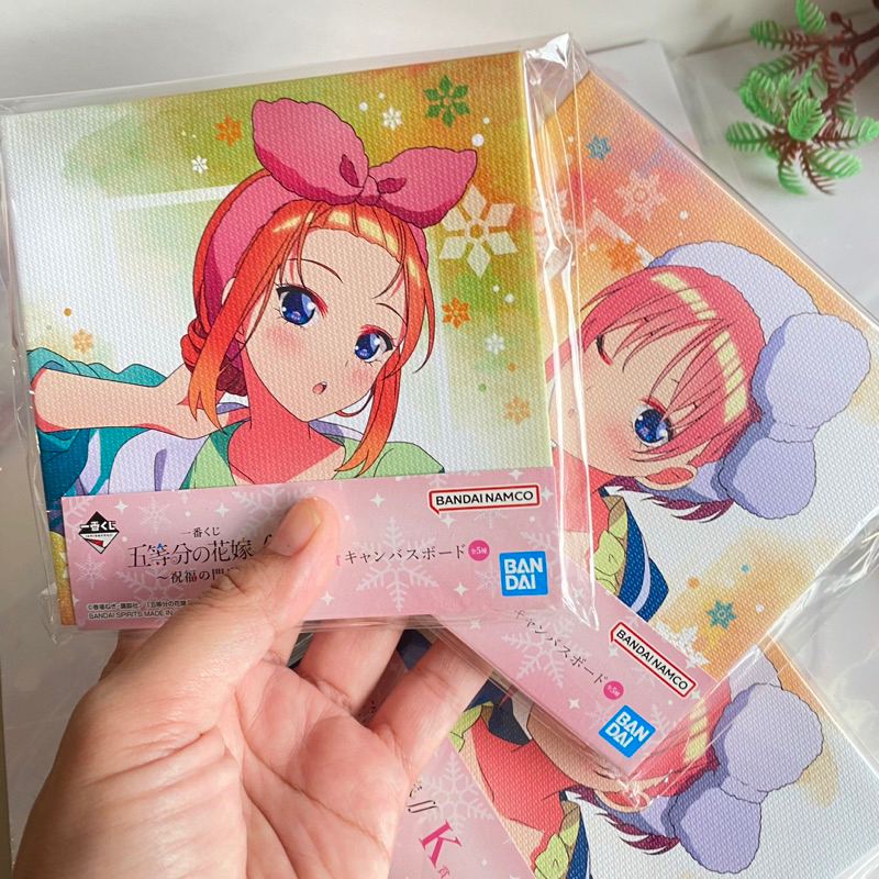 The Quintessential Quintuplets Ichiban kuji Canvas Board  ของใหม่