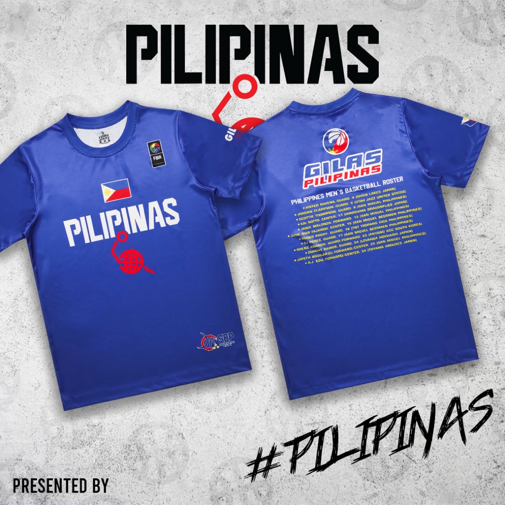 เสื้อยืด เสื้อแขนสั้น PHILIPINAS BLUE มีไซส์ใหญ่