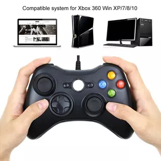 จอยxbox360 / จอยเกม xbox360มีสาย, ต่อxbox360เเละคอมได้,