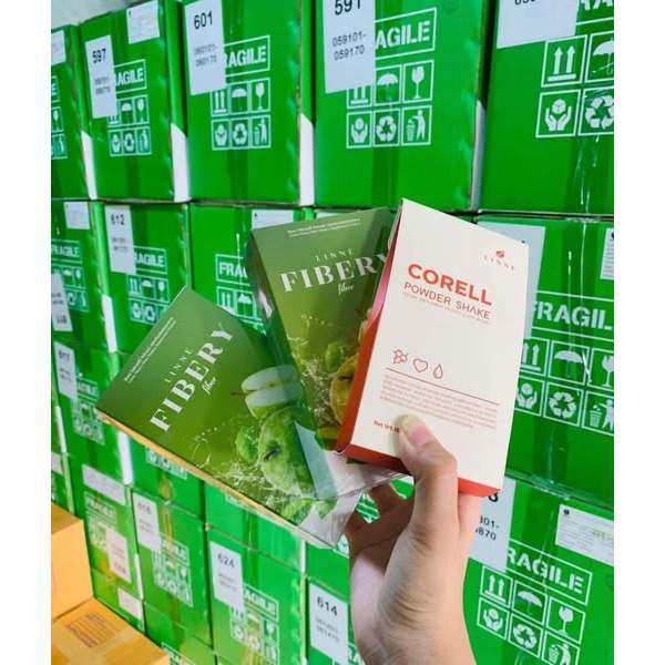 LINNE Corell Powder shake คลอโรฟิลล์สารสกัดสูตรพรีเมี่ยม [เฉพาะกล่องขาว แบบ 5 ซองย่อย ] ราคา ถูกที่สุด ดีลบีเคเค แกลเลอรีภาพที่ 4