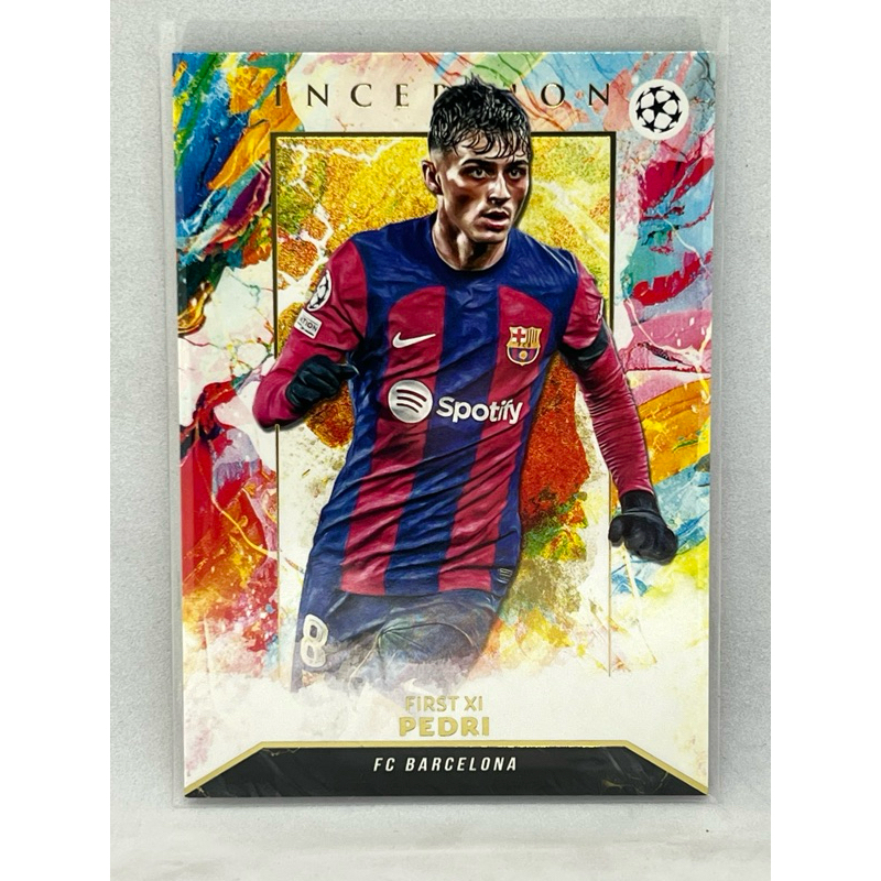 การ์ดฟุตบอล Topps Inception 2023 - 2024 Pedri Base