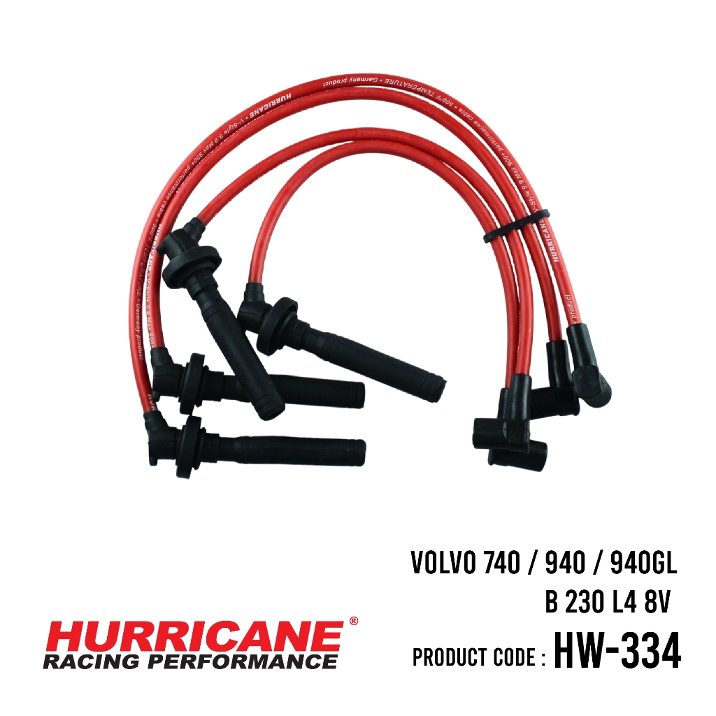 สายหัวเทียน VOLVO 740 / 940 / 940GL  B 230 L4 8V  HW-334