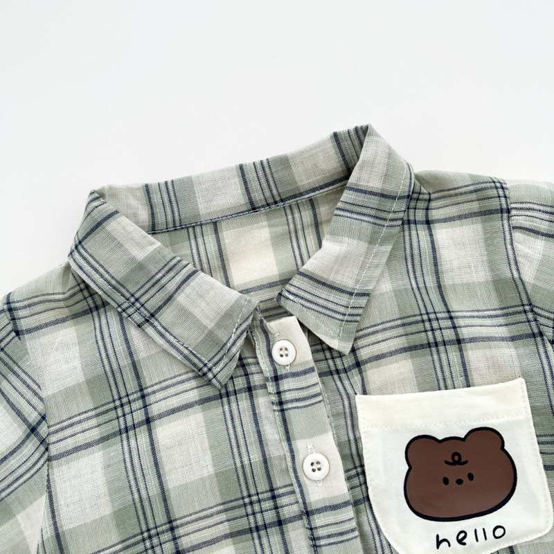 มาใหม่ (3M-2Y) ชุดเด็กน่ารัก บอดี้สูทแขนสั้น ชุดรอมเปอร์ ชุดทารก เด็กอ่อนชายหญิง ใส่เที่ยว หน้าร้อน - รูปที่ 7