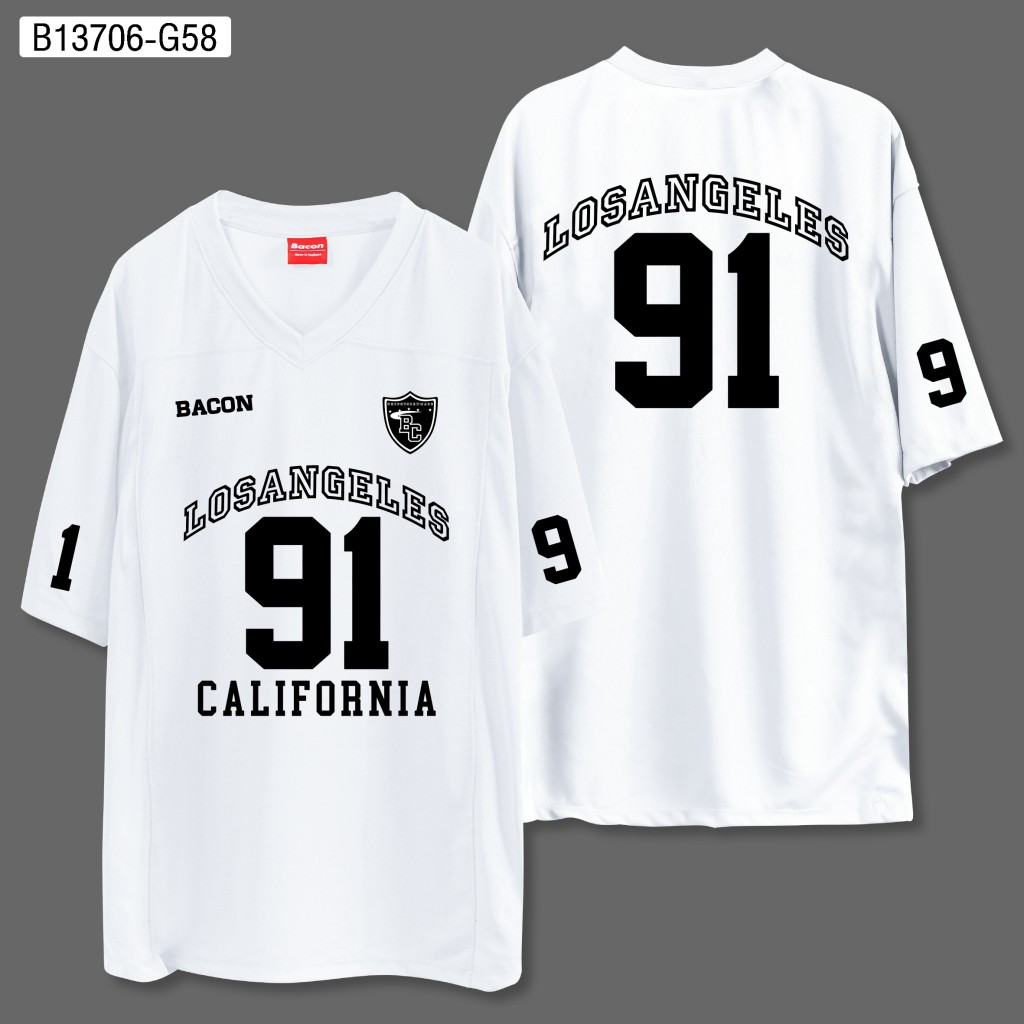 เสื้อแฟชั่น เสื้อกีฬา เสื้อเบสบอล หมายเลข 91