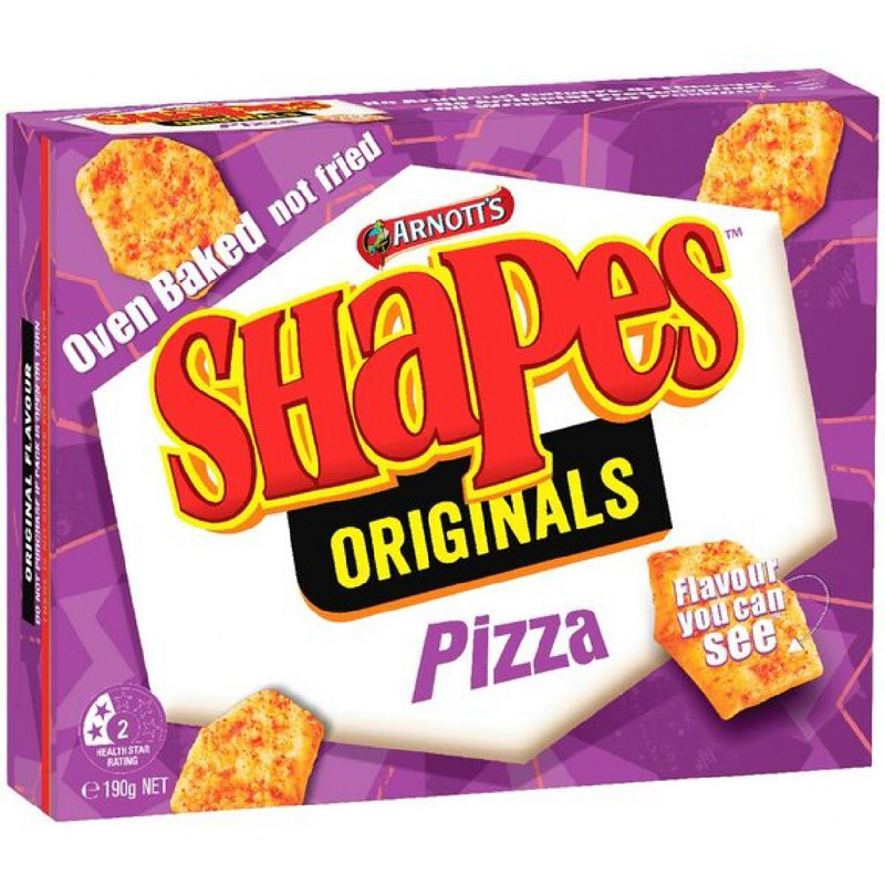 บิสกิต Arnott‘s Shapes Pizza/Barbecue/Nacho Cheese/Vegemite 175g/Savoy Original 225g