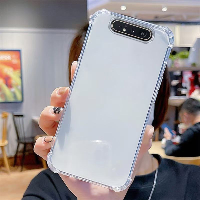 เคสใส สำหรับ Samsung A70 A70S A71 A80 กันกระแทก CASE TPU ใส นิ่ม คลุมกล้อง