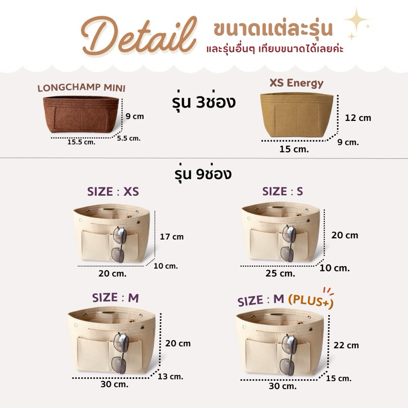 (พร้อมส่งในไทย🇹🇭)กระเป๋าจัดระเบียบ คุณภาพดี อย่างหนา มีช่องแบ่ง9ช่องและ3ช่อง ใช้ได้กับทุกรุ่น