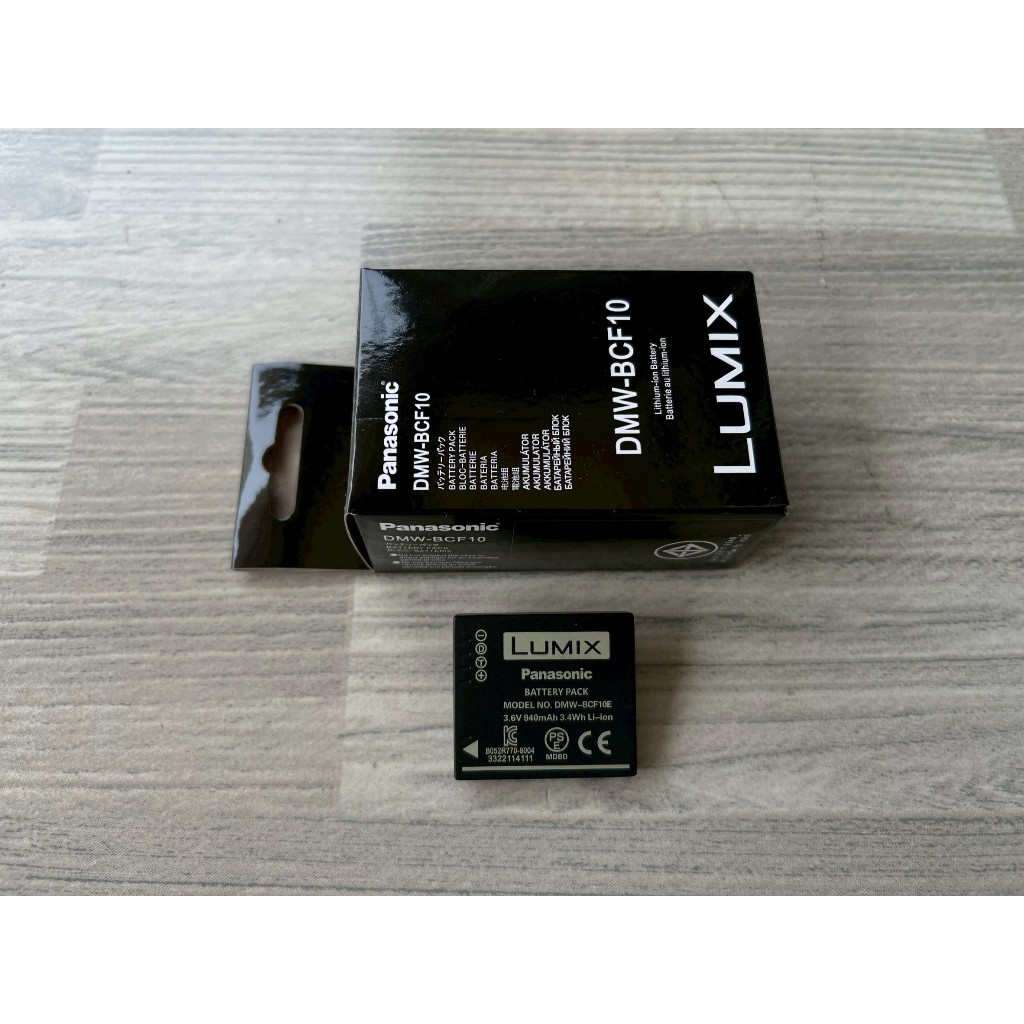 แบตเตอรี่ Panasonic Lumix รุ่น DMW-BCF10 / BCF10E สีดำ มือ 1