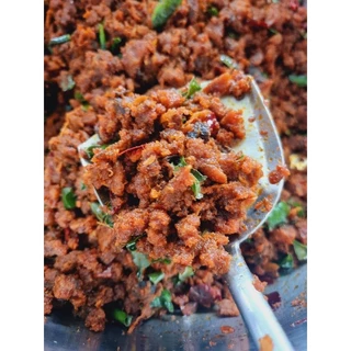 ผัดเผ็ดปลาดุกสมุนไพร(ไร้ก้าง)💥"ผัดพริกขิง"💥(12ซอง) บองนัวแม่ส่าห์ สินค้าขายดี💯