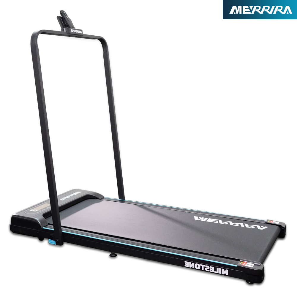 MERRIRA ลู่วิ่งไฟฟ้า 1.5 แรงม้า รุ่น Milestone MT-30 เชื่อมต่อ ZWIFT ได้ สายพานกว้าง 39 ซม. ประหยัดพื้นที่ใช้งาน