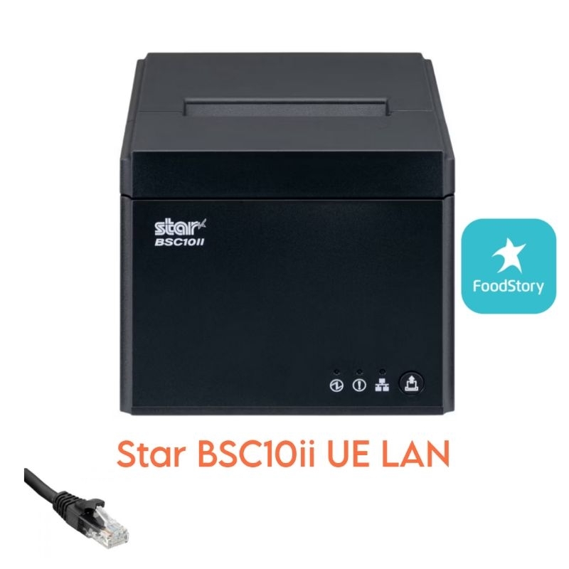เครื่องพิมพ์ในครัว Star BSC10ii UE LAN ใช้พิมพ์ Order ในครัว รองรับ App SuperPOS and Food Story iPad