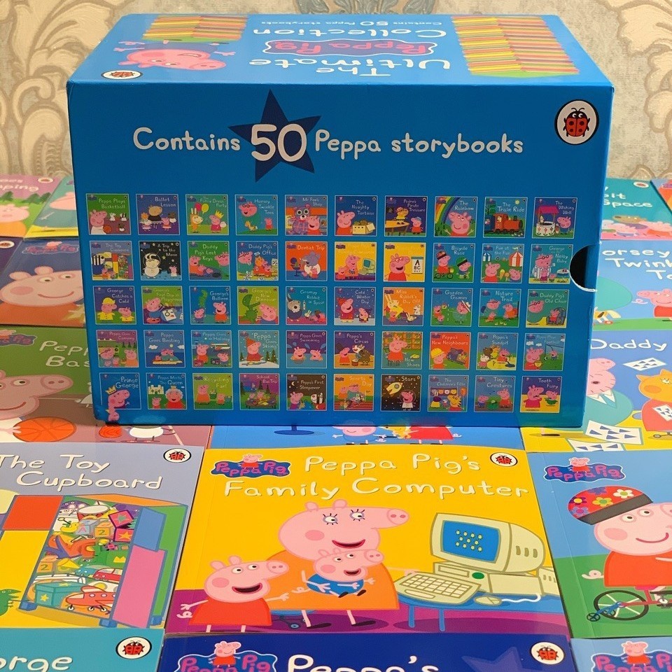 หนังสือนิทาน Peppa Pig  Box Set  ☀️ 50 เล่ม ☀️